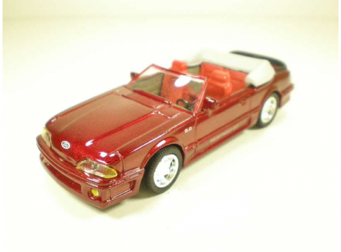 FORD Mustang G.T. Convertible (1989), City Cruiser Collection, red