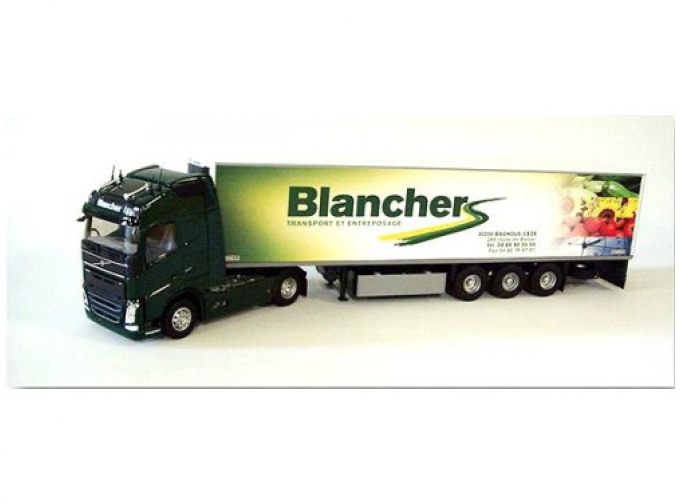 VOLVO FH4 Globetrotter с полуприцепом-рефрижератором BLANCHER 2014, black