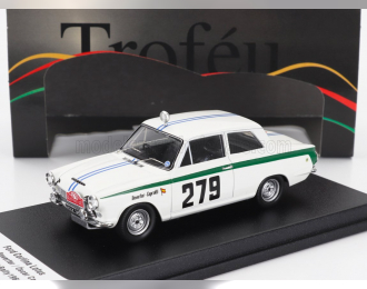 FORD Cortina Lotus N 279 Rally Montecarlo (1964) Estanislao Reverter - Oscar Caprotti, White Green