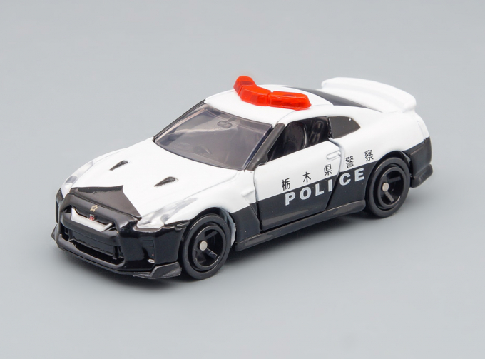 NISSAN GT-R Police Car, white / black