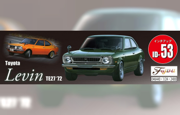 Сборная модель Toyota TE27 Levin #53 (1972)