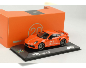 Porsche 992 Turbo S "China 20th Anniversary" (orange)