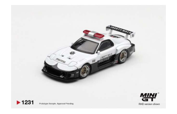 MAZDA RX-7 LB-Super Silhouette Police (1998), white/black