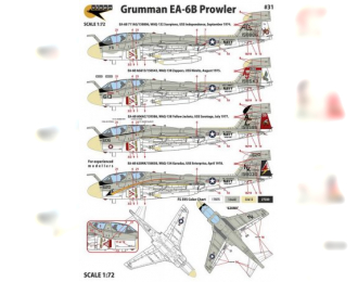 Grumman EA-6B Prowler. 4 Markings