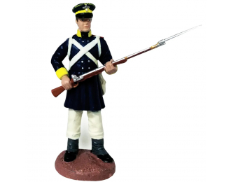 Фигурка Солдат пехотного полка Силезского ландвера, 1813–1814 гг.