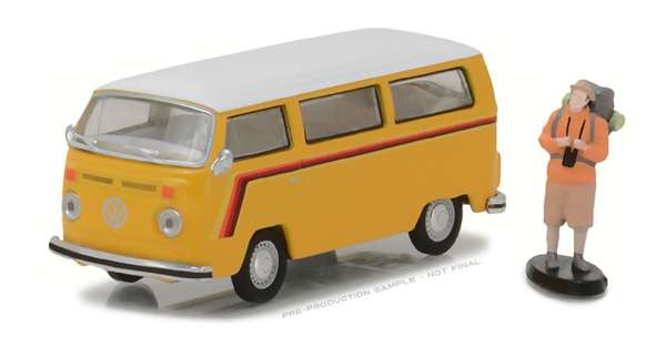 VOLKSWAGEN T2 Bus (1975), yellow / white