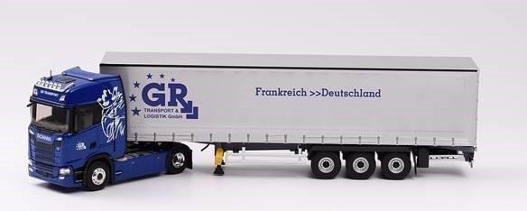 SCANIA S500 c полуприцепом "GR LOGISTIK" 2018