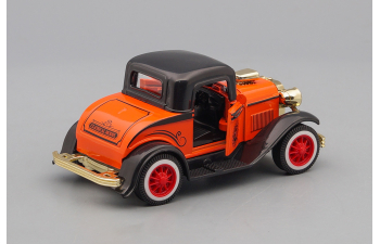 Ретроавто, зеленый + световые и звуковые эффекты