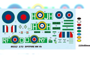 Сборная модель Spitfire Mk Vb Easy Assembly