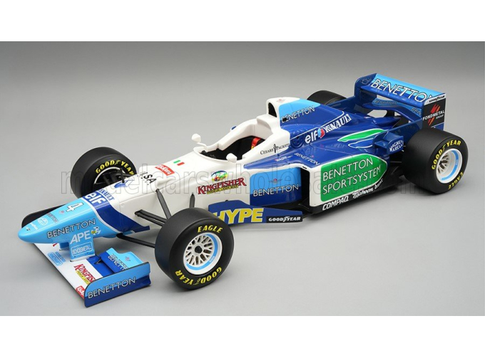 BENETTON F1 B196 Team Renault Mild Seven №4 Monaco GP (1996) Gerhard Berger