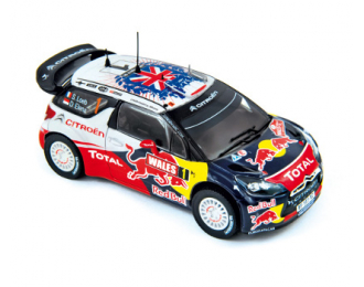 CITROEN DS3 WRC 'RED BULL' World Champion Rallye GB Loeb - Elena (2011)