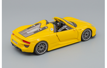 PORSCHE 918 Spyder, yellow