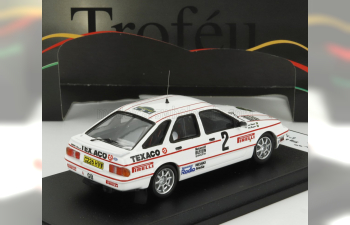 FORD Sierra Xr 4x4 №2 Rally Sweden (1987) Stig Blomqvist - Bruno Berglund, White Red