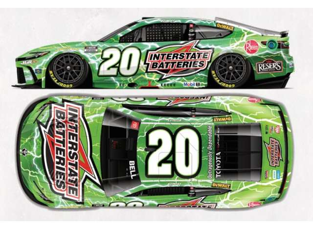 TOYOTA Camry #20 Christopher Bell *Interstate Batteries* green 2026