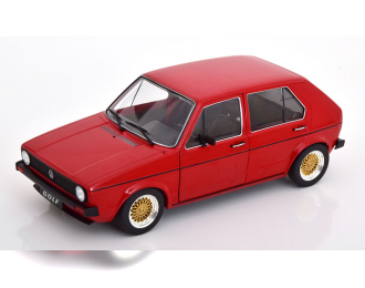 VOLKSWAGEN Golf 1 L Custom II, red