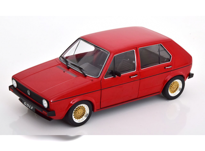 VOLKSWAGEN Golf 1 L Custom II, red