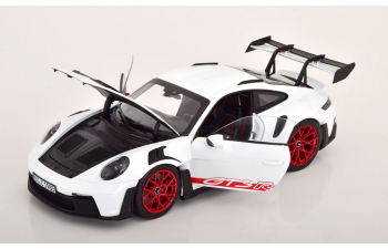 PORSCHE 911 (992) GT3 RS (2022), white red