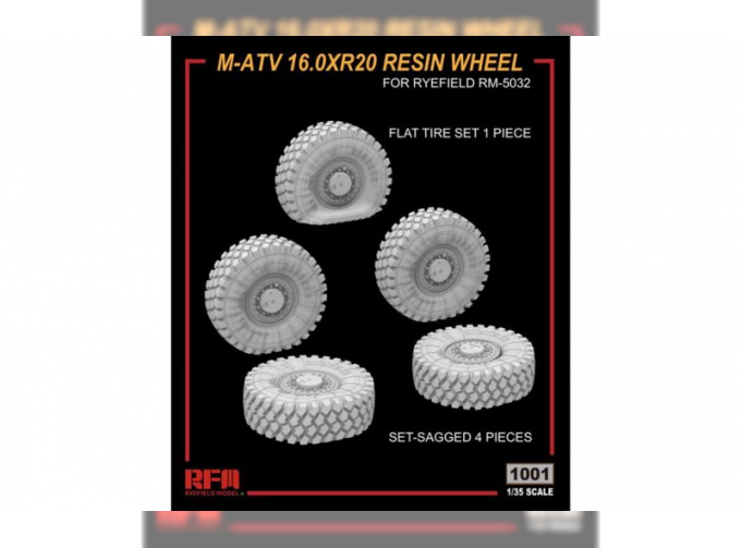 Сборная модель M-ATV 16.0XR20 Resin Wheel