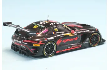 MERCEDES-BENZ Amg Gt3 Evo Team Craft Bamboo Racing №99 Fia Gt World Cup Macau 2024 Jules Gounon, Black Red