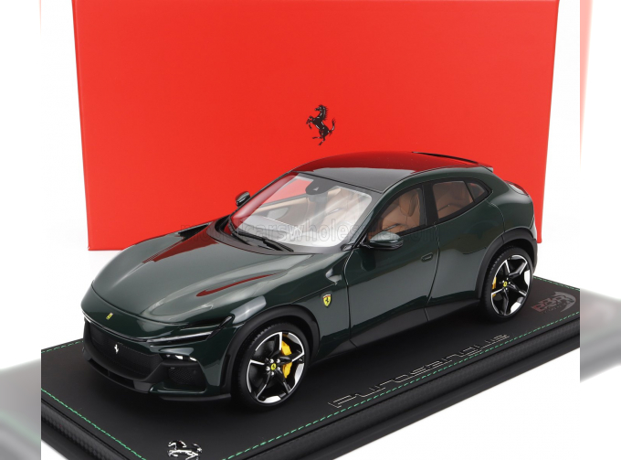 FERRARI Purosangue Suv (2022) - Con Vetrina - With Showcase, Verde - British Racing Green