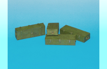 Wooden Ammo Boxes for 12.8 cm Pak 44/Kw.K. (Maus)