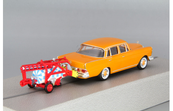 MERCEDES-BENZ 220 SE W111 Crash Test Set (1959), orange