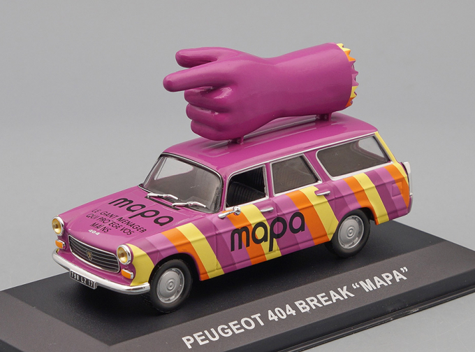 PEUGEOT 404 Break "MAPA", purple