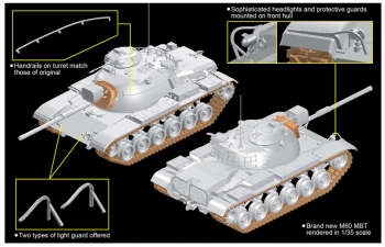 Сборная модель Танк M60 Patton