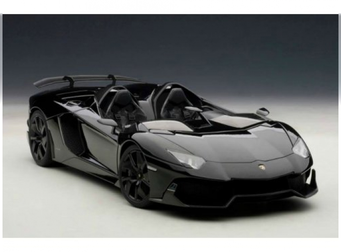 LAMBORGHINI AVENTADOR J 2012, черный