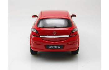 Opel Astra GTC 2005 (Astra H) красный