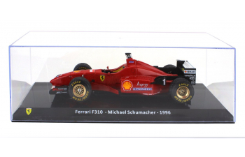 FERRARI F1 F310 №1 Season Gp (1996) Michael Schumacher - Con Vetrina - With Showcase, Red