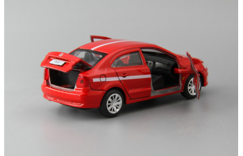 VOLKSWAGEN Polo Sport, red