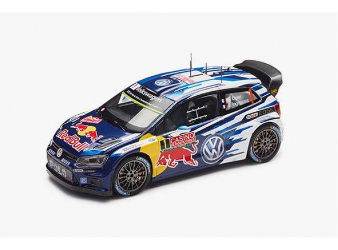 VOLKSWAGEN Polo WRC #1 World Champion Ogier - Ingrassia Winner Rally Monte Carlo 2015