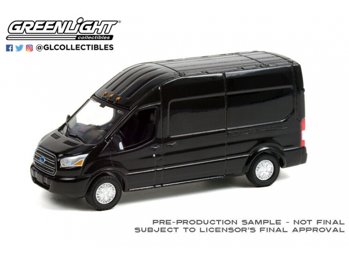 Ford Transit LWB High Roof Van 2019 Shadow Black Route Runners Series 3