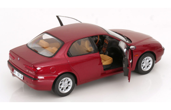 ALFA ROMEO 156 2.5 V6 24v (1997) – Beige Interior, Rosso Proteo Met Red