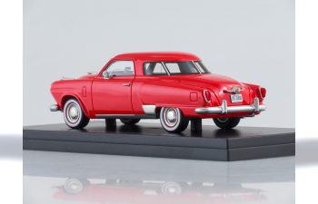 STUDEBAKER Champion Starlight Coupe (1951), red