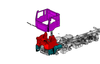 Сборная модель MAN ТГС 41.480 шасси 8х4