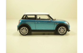 MINI Cooper S, blue / white