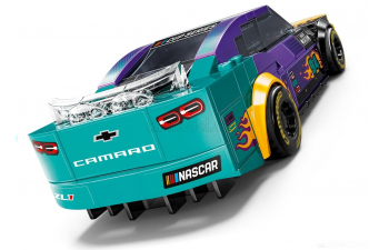 CHEVROLET Lego Speed Champion - Camaro Zl1 №94 Racing Nascar (2022), Yellow Green Purple