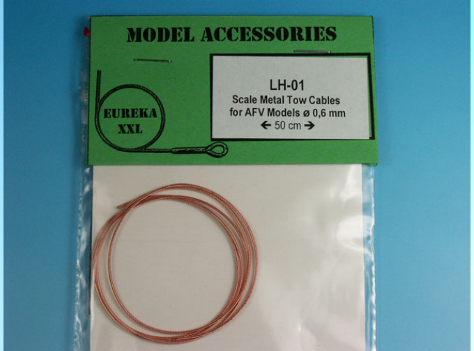 XXL 0.6mm Metal wire rope for Afv Kits