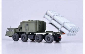 Russian “Bal-E” Mobile Coastal Defense Missile Launcher with KH-35 Anti-Ship Cruise Missiles Минский Chassis early type