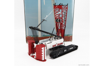 Гусеничный кран LIEBHERR Lr 1300 Litronic Gru Crawler Crane, White Red