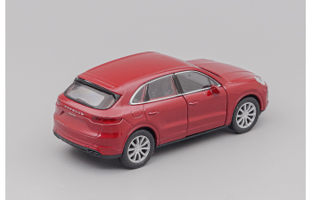 PORSCHE Cayenne Turbo, red