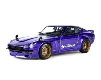 DATSUN 240Z ROCKET BUNNY Coupe (1973), purple metallic