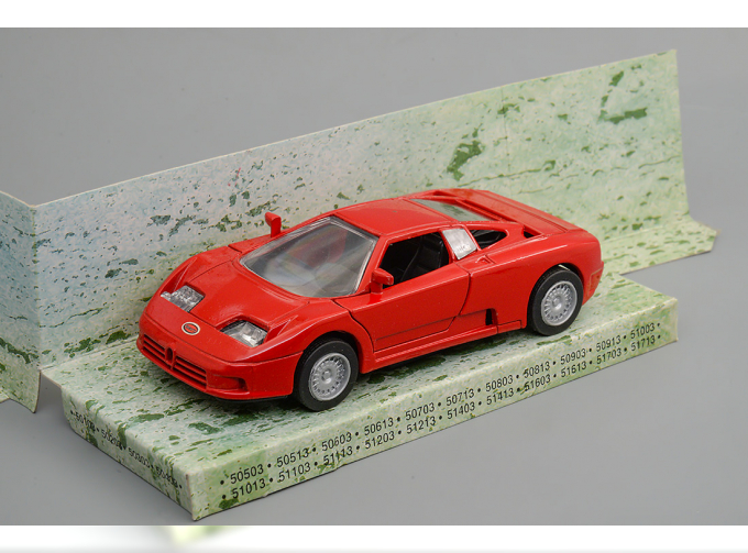 BUGATTI EB 110, red