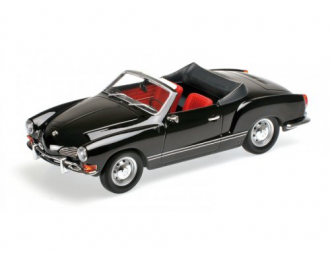 VOLKSWAGEN KARMANN GHIA CONVERTIBLE - 1970 - BLACK