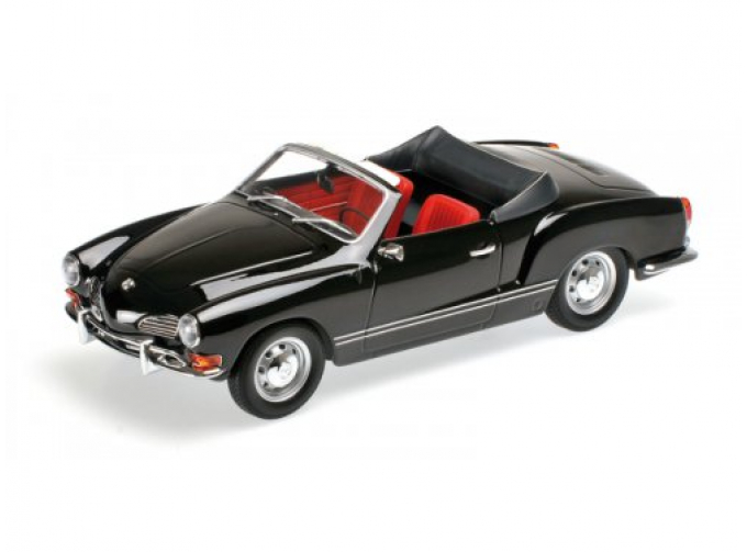 VOLKSWAGEN KARMANN GHIA CONVERTIBLE - 1970 - BLACK