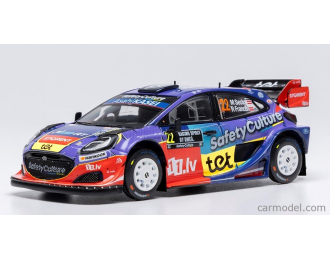 FORD ENGLAND - PUMA RALLY1 TEAM M-SPORT WRT N 22 RALLY SWEDEN 2025 MARTINS SESK - RENARS FRANCIS
