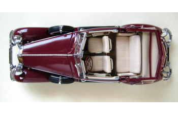 HORCH 853 Cabrio (1937), dark red