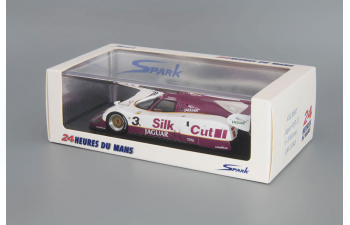 JAGUAR XJR 12 #3 Winner LM (1990), white / purple